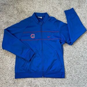 Nike Chicago Cubs Lightweight Full Zip Blue MLB Jacket Men’s Size Large Baseball